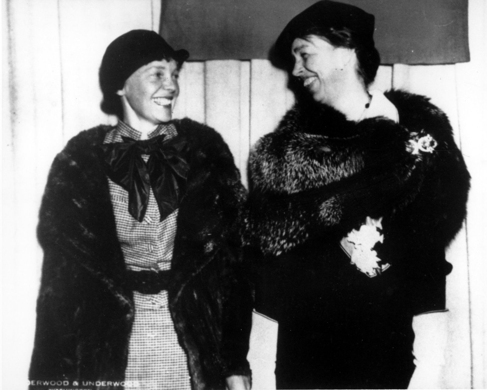 Amelia Erhart Eleanor Roosevelt